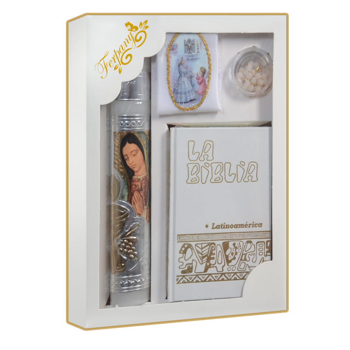 Kit PC Bco Busto Caliz Plata