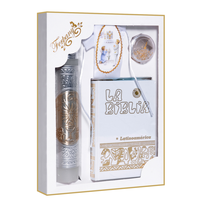 Kit PC Bco Apl. Caliz Plata