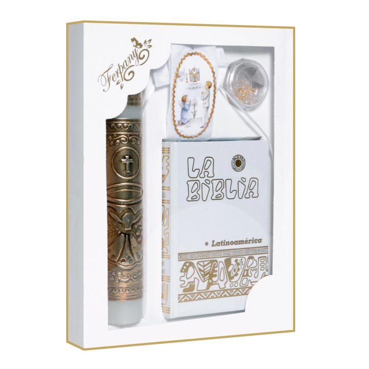 Kit PC Bco Caliz Oro