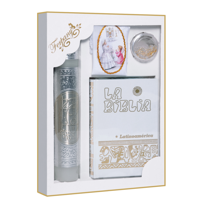 Kit PC Bco Apl. Niña Plata