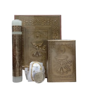 Kit PC Madera Caliz Oro