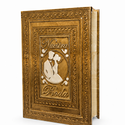 Biblia Gde Repujado Novios