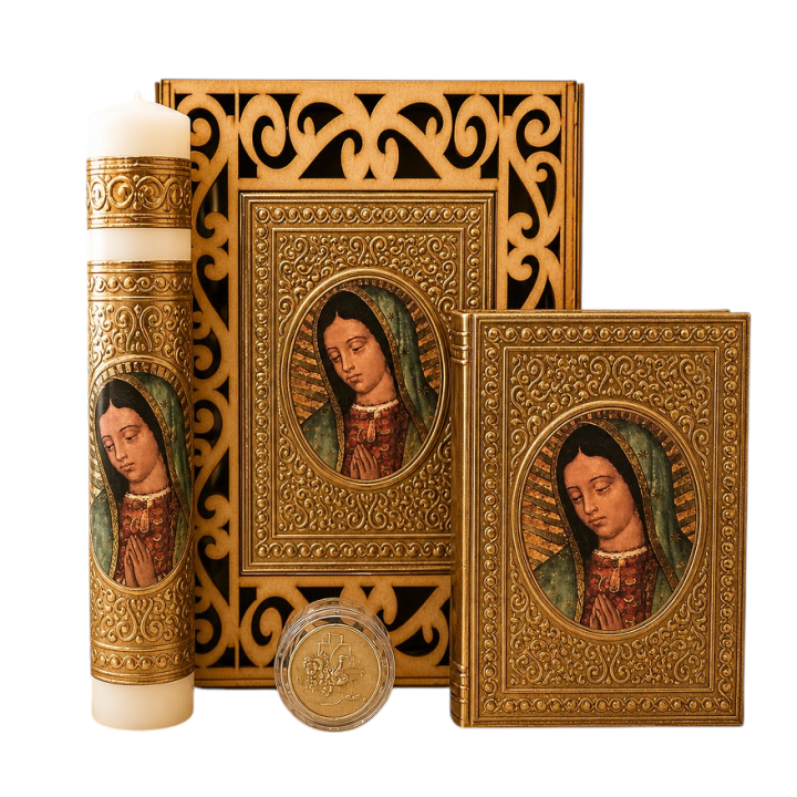 Kit PC MDF Busto Ovalo Oro