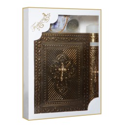 Kit PC Rep BibliaGde Crucifijo Mini Oro