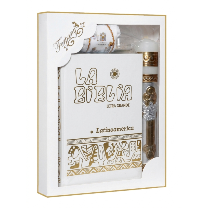 Kit PC Bco BibliaGde E.Santo Oro