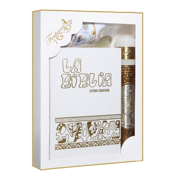 Kit PC Bco BibliaGde Apl. Caliz Oro