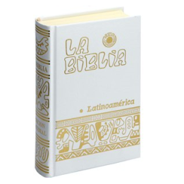 Biblia Latino. Bolsillo Blanca