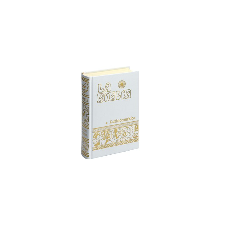 Biblia Latino. Bolsillo Blanca