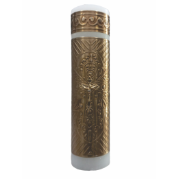 Cirio Rep Crucifijo Mini Oro