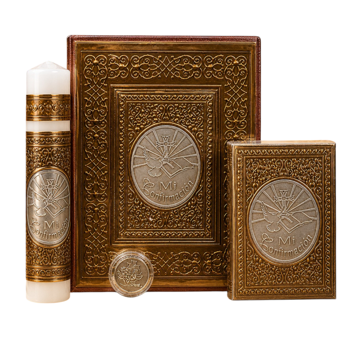 Kit PConf Mad Apl. Paloma/Libro Oro