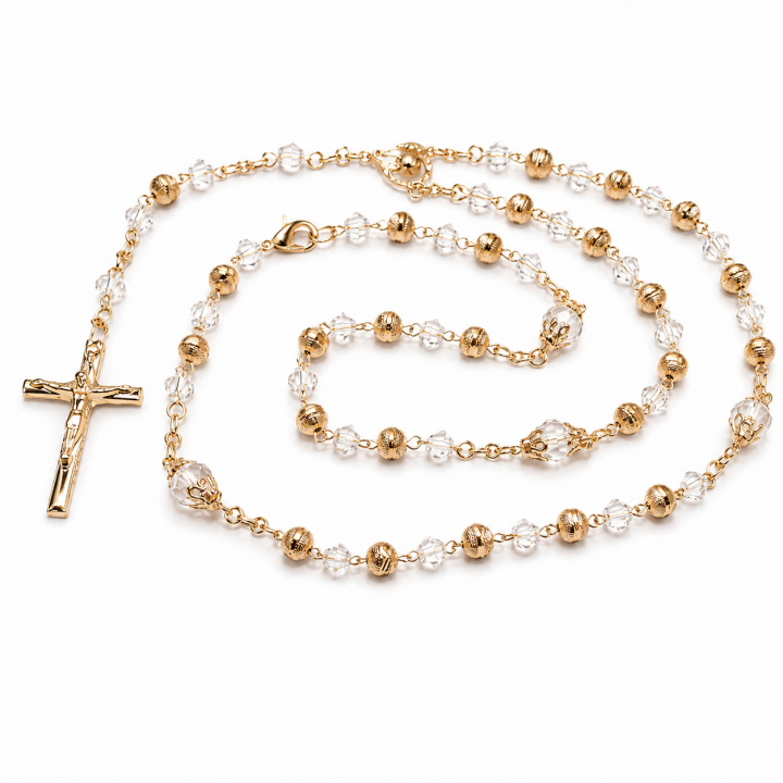 Rosario Cr/Diamantado (RS-04) Oro