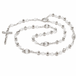 Rosario Cr/Diamantado (RS-04) Plata