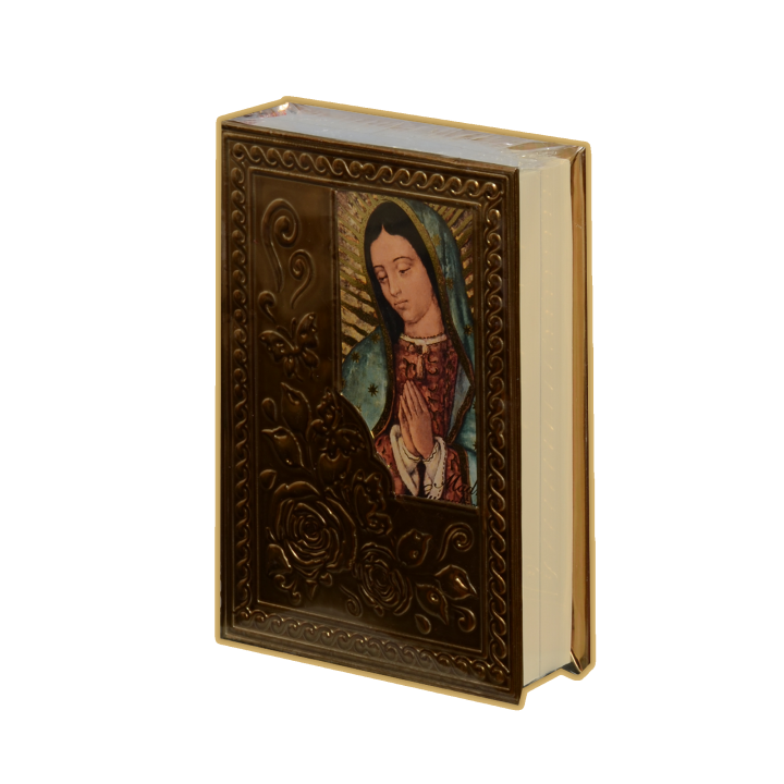 Biblia CH Rep Busto Rosas Oro