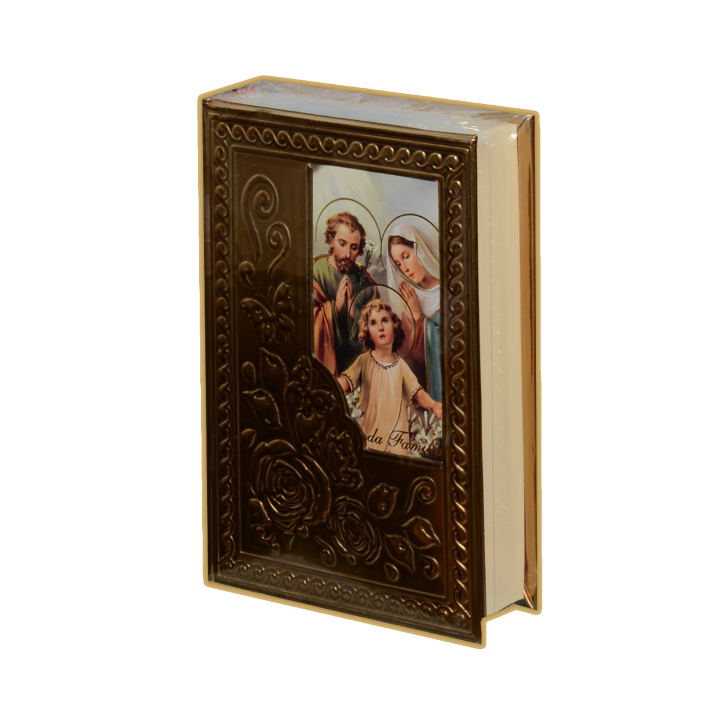 Biblia CH Rep SagrF Rosas Oro