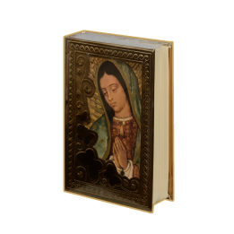 Biblia CH Rep Busto Mariposas Oro