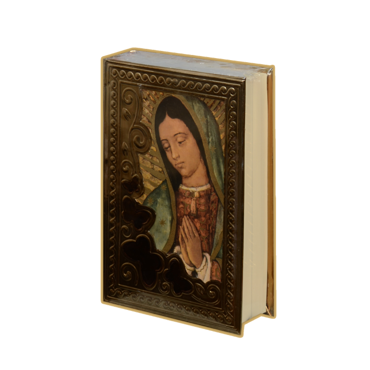 Biblia CH Rep Busto Mariposas Oro