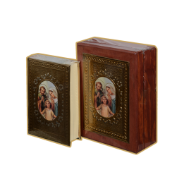 Biblia CH Mad SagrF Medallon Oro