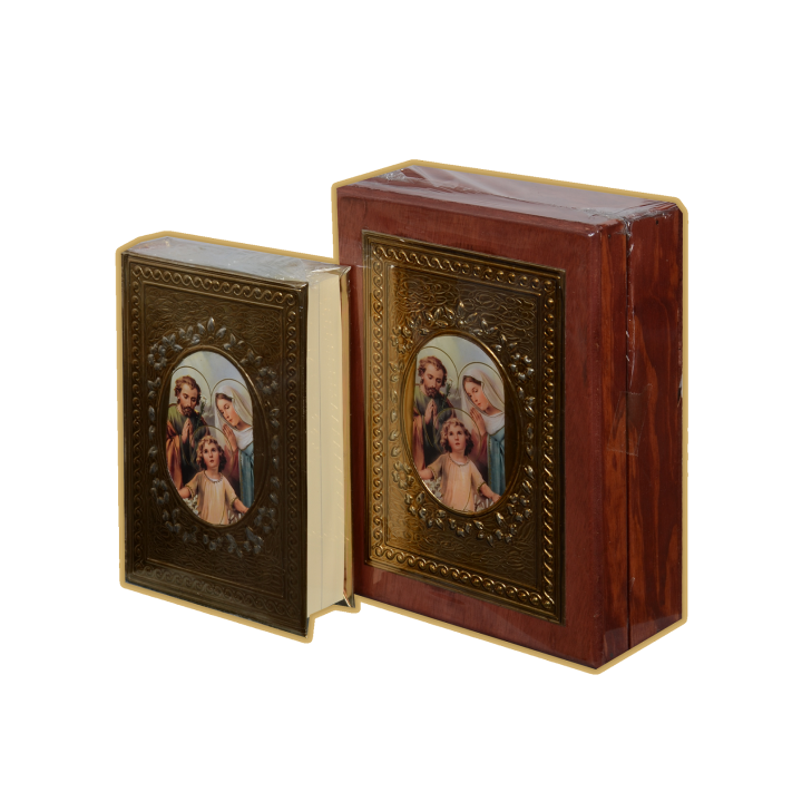 Biblia CH Mad SagrF Medallon Oro