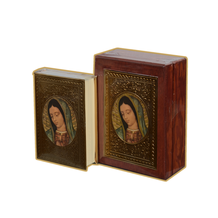 Biblia CH Mad Busto Ovalo Oro