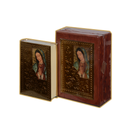 Biblia CH Mad Busto Rosas Oro