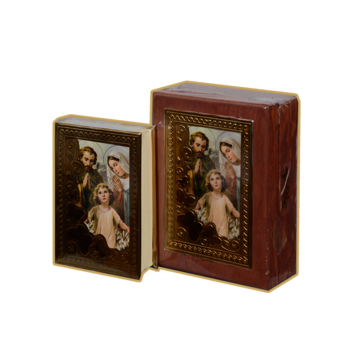 Biblia CH Mad SagrF Mariposas Oro