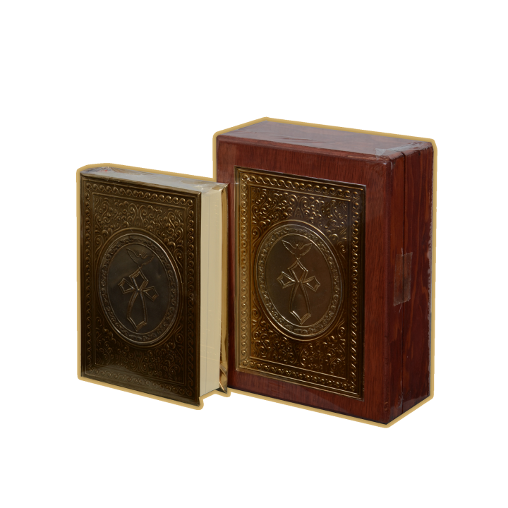 Biblia CH Mad Apl. Cruz/E.Santo Oro