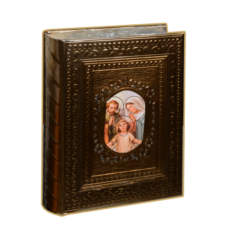 Biblia Gde Rep SagrF Medallon Oro