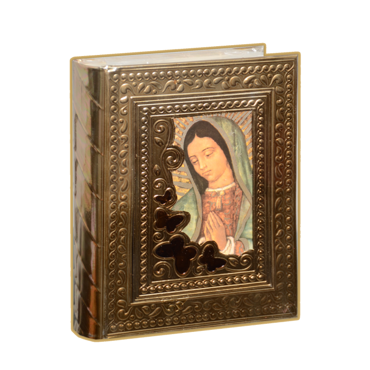 Biblia Gde Rep Busto Mariposas Oro