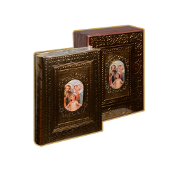 Biblia Gde Mad SagrF Medallon Oro