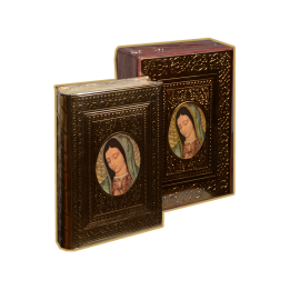 Biblia Gde Mad Busto Ovalo Oro