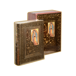 Biblia Gde Mad CC Rosas Oro