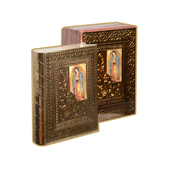 Biblia Gde Mad CC Rosas Oro