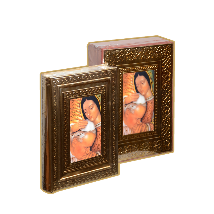 Biblia Gde Mad Virgen/Papa Marco Oro